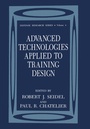 Cover: Advanced Technologies Applied to Training Design - Springer
