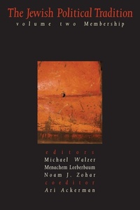 Enlarge image Cover: The Jewish Political Tradition - Yale University Press