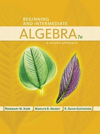 Abbildung von: Beginning and Intermediate Algebra - Brooks/Cole