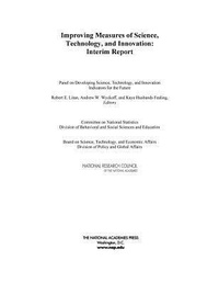 Enlarge image Cover: Improving Measures of Science, Technology, and Innovation - National Academies Press