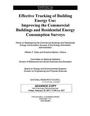 Cover: Effective Tracking of Building Energy Use - National Academies Press