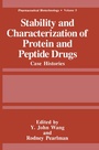 Cover: Stability and Characterization of Protein and Peptide Drugs - Plenum Publishing Co.,N.Y.