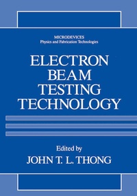 Enlarge image Cover: Electron Beam Testing Technology - Springer