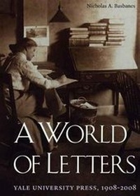 Enlarge image Cover: A World of Letters - Yale University Press