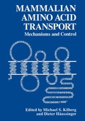 Cover: Mammalian Amino Acid Transport - Springer
