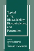 Cover: Topical Drug Bioavailability, Bioequivalence, and Penetration - Springer