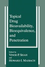Cover: Topical Drug Bioavailability, Bioequivalence, and Penetration - Springer