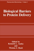 Cover: Biological Barriers to Protein Delivery - Springer