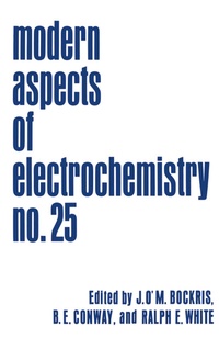Abbildung von: Modern Aspects of Electrochemistry - Springer