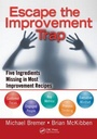 Cover: Escape the Improvement Trap - Productivity Press