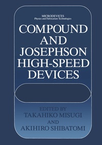 Enlarge image Cover: Compound and Josephson High-Speed Devices - Springer