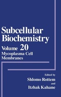 Cover: Mycoplasma Cell Membranes - Kluwer Academic / Plenum Publishers