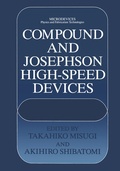 Cover: Compound and Josephson High-Speed Devices - Springer