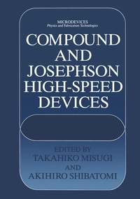 Enlarge image Cover: Compound and Josephson High-Speed Devices - Springer