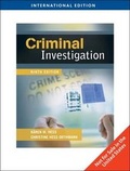 Cover: Criminal Investigation - Delmar Cengage Learning