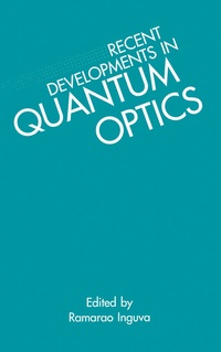 Abbildung von: Recent Developments in Quantum Optics - Springer