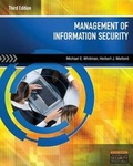 Cover: Management of Information Security - Delmar Cengage Learning