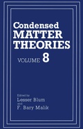Cover: Condensed Matter Theories - Springer