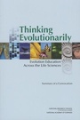 Cover: Thinking Evolutionarily - National Academies Press
