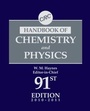 Cover: CRC Handbook of Chemistry and Physics, 91st Edition - CRC Press