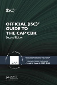 Abbildung von: Official (ISC)2 (R) Guide to the CAP (R) CBK (R) - Taylor & Francis