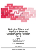 Cover: Biological Effects and Physics of Solar and Galactic Cosmic Radiation Part B - Springer