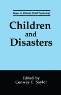 Cover: Children and Disasters - Kluwer Academic/Plenum Publishers