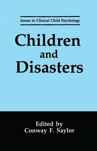 Enlarge image Cover: Children and Disasters - Springer