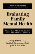 Cover: Evaluating Family Mental Health - Springer