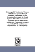 Cover: Homoeopathic Treatment of Diseases of the Sexual System - Scholarly Publishing Office, University of Michigan Library
