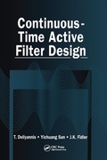 Cover: Continuous-Time Active Filter Design - CRC Press