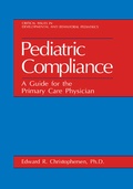 Cover: Pediatric Compliance - Plenum Publishing Co.,N.Y.