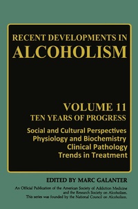 Enlarge image Cover: Recent Developments in Alcoholism - Springer