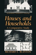 Cover: Houses and Households - Springer