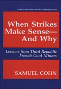 Cover: When Strikes Make Sense-And Why - Springer