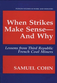 Enlarge image Cover: When Strikes Make Sense-And Why - Springer