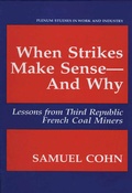 Cover: When Strikes Make Sense-And Why - Springer