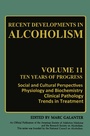 Cover: Recent Developments in Alcoholism - Springer