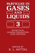 Cover: Particles in Gases and Liquids 3 - Springer