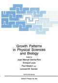 Cover: Growth Patterns in Physical Sciences and Biology - Springer