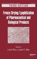 Cover: Freeze-Drying/Lyophilization of Pharmaceutical and Biological Products - CRC Press
