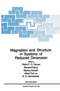 Enlarge image Cover: Magnetism and Structure in Systems of Reduced Dimension - Springer