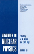 Cover: Advances in Nuclear Physics - Springer