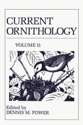 Cover: Current Ornithology - Plenum Publishing Co.,N.Y.