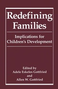 Cover: Redefining Families - Springer