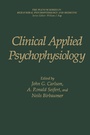 Cover: Clinical Applied Psychophysiology - Springer