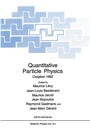 Cover: Quantitative Particle Physics - Springer