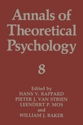 Cover: Annals of Theoretical Psychology - Springer