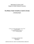 Cover: The Effects of Solar Variability on Earth's Climate - National Academies Press