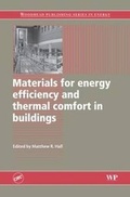 Cover: Materials for Energy Efficiency and Thermal Comfort in Buildings - CRC Press